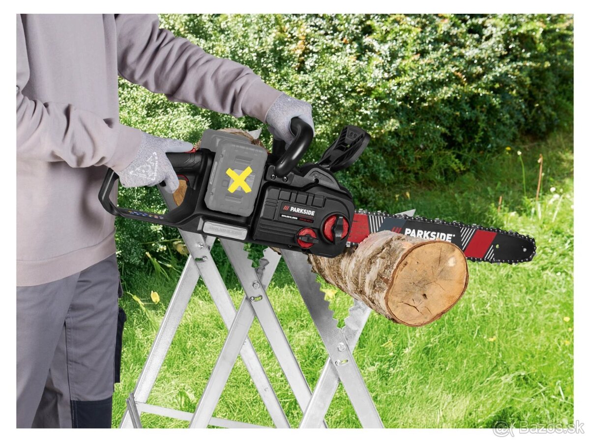 Úplne nová aku Parkside Performance reťazová píla 40V - 4