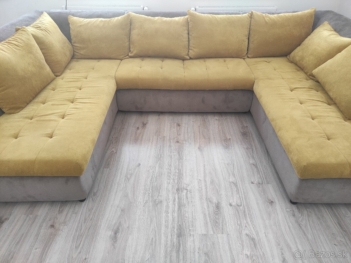 Gauč , sedacia súprava v tvare U - 4