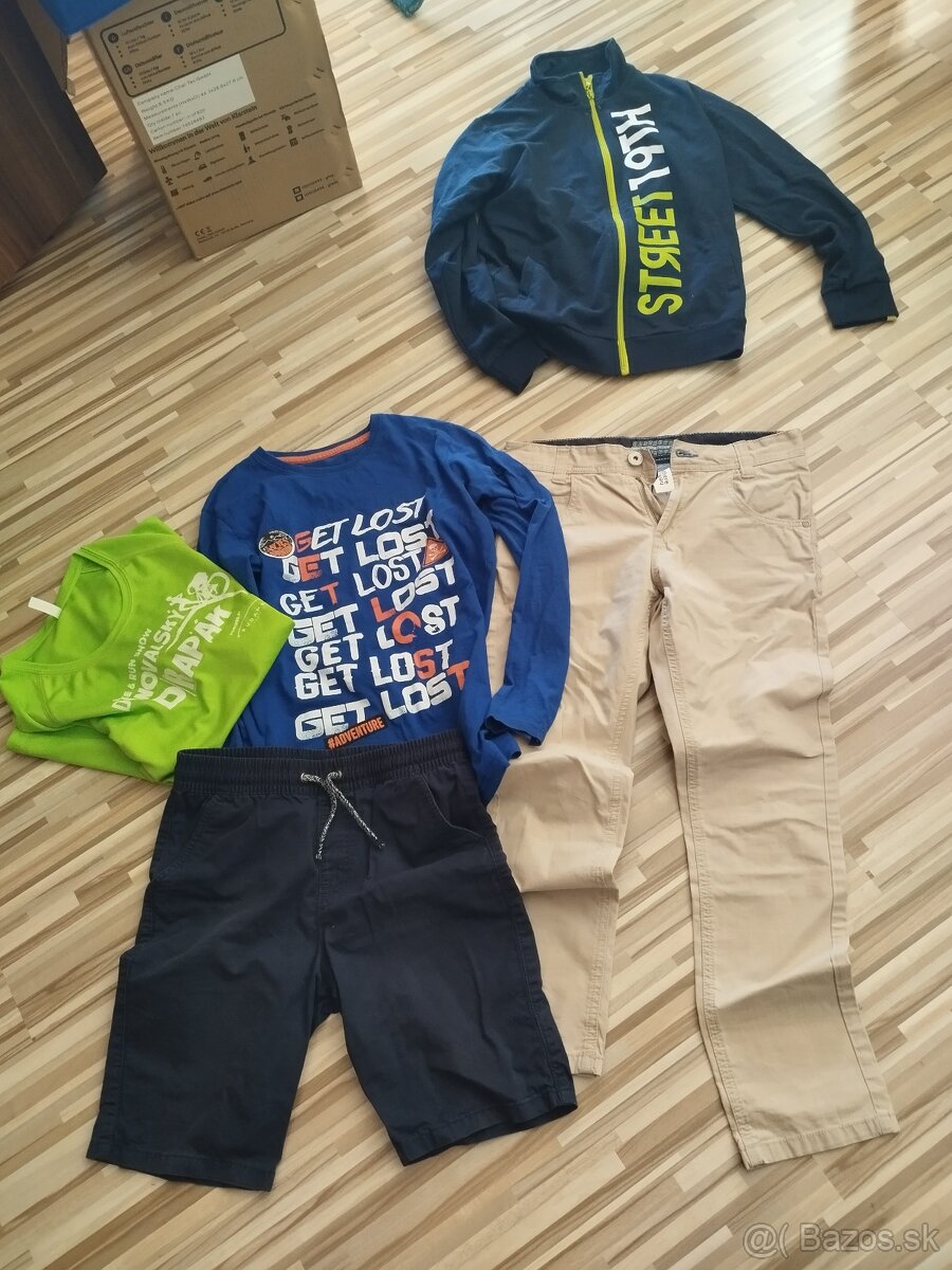 Chlapčenské oblečenie veľkosť cca 146/152 - 4