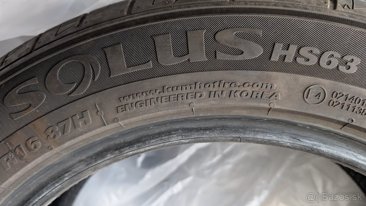 pneumatiky 195/55/R16 Kumho - 4