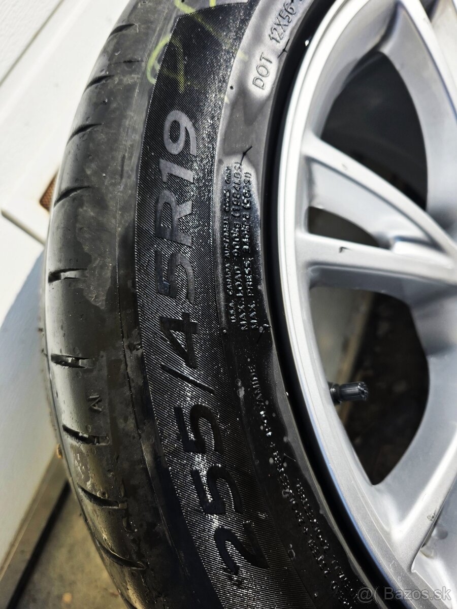 Predám originál Tesla Model Y 19" GEMINI disky + letné pneu - 4