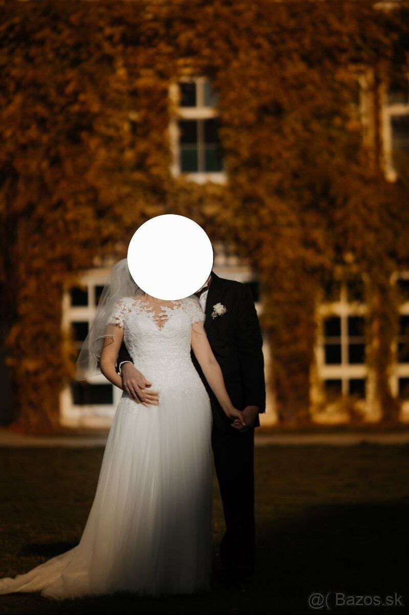 elegantné svadobné šaty - 4