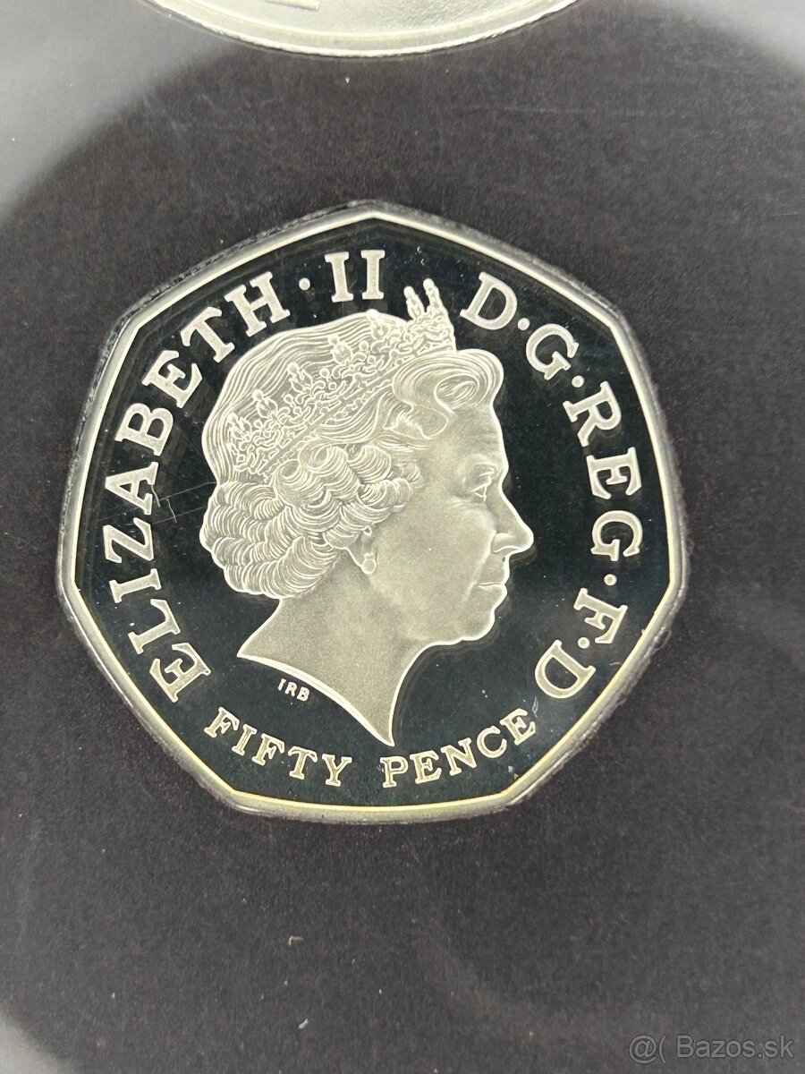 Royal mint Proof set britských mincí proof Kew Garden - 4