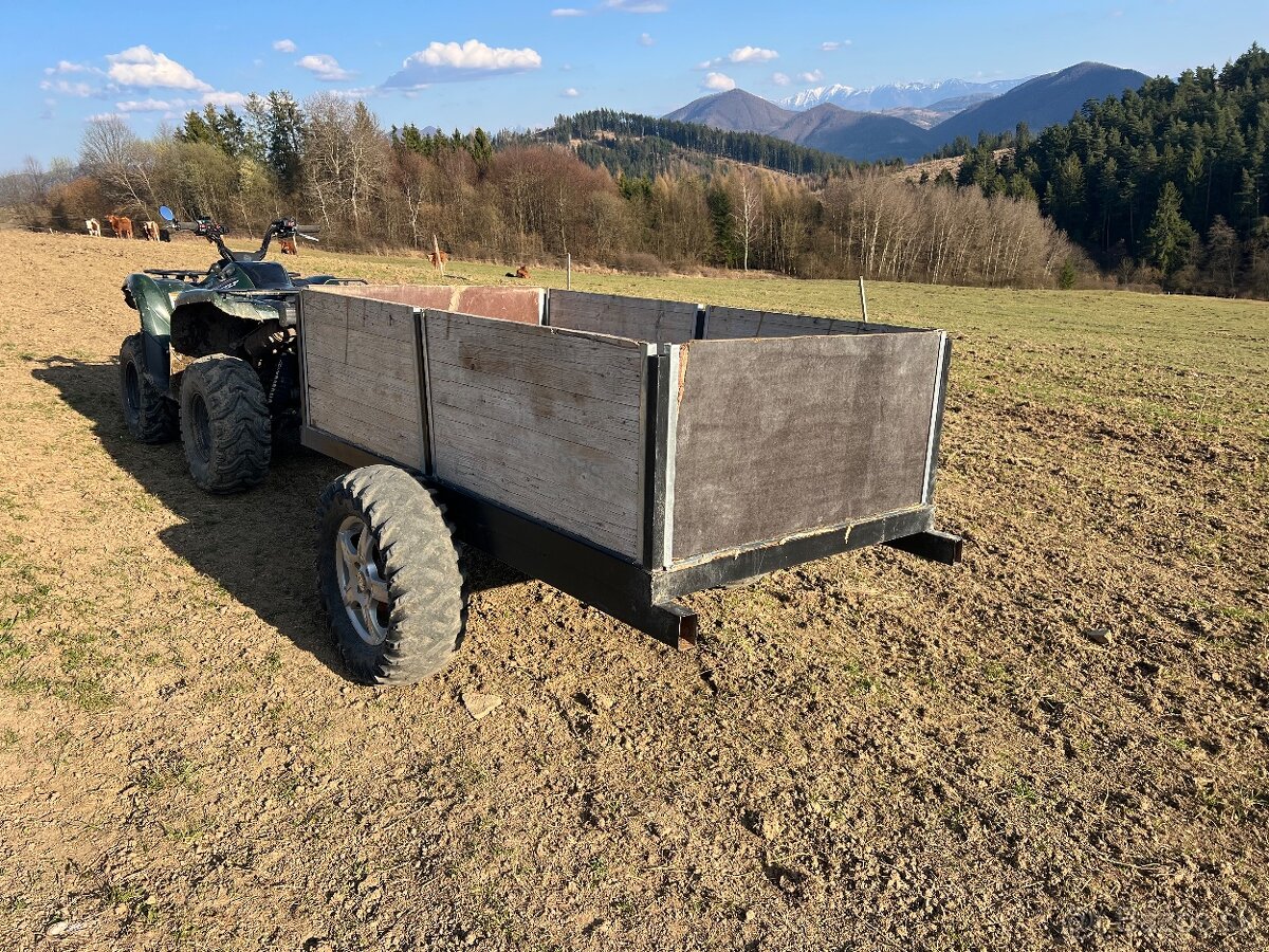 Vlečka za 4kolku alebo traktor - 4