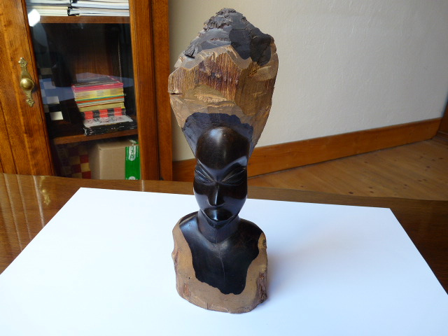 africké ľudové umenie – drevené artefakty 1 - 4