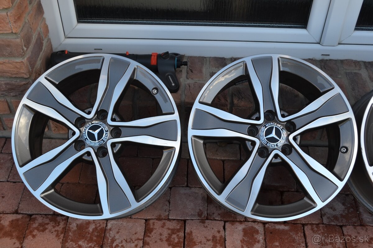 5x112 R17 Hlinikove disky Original Mercedes C-class W205 - 4
