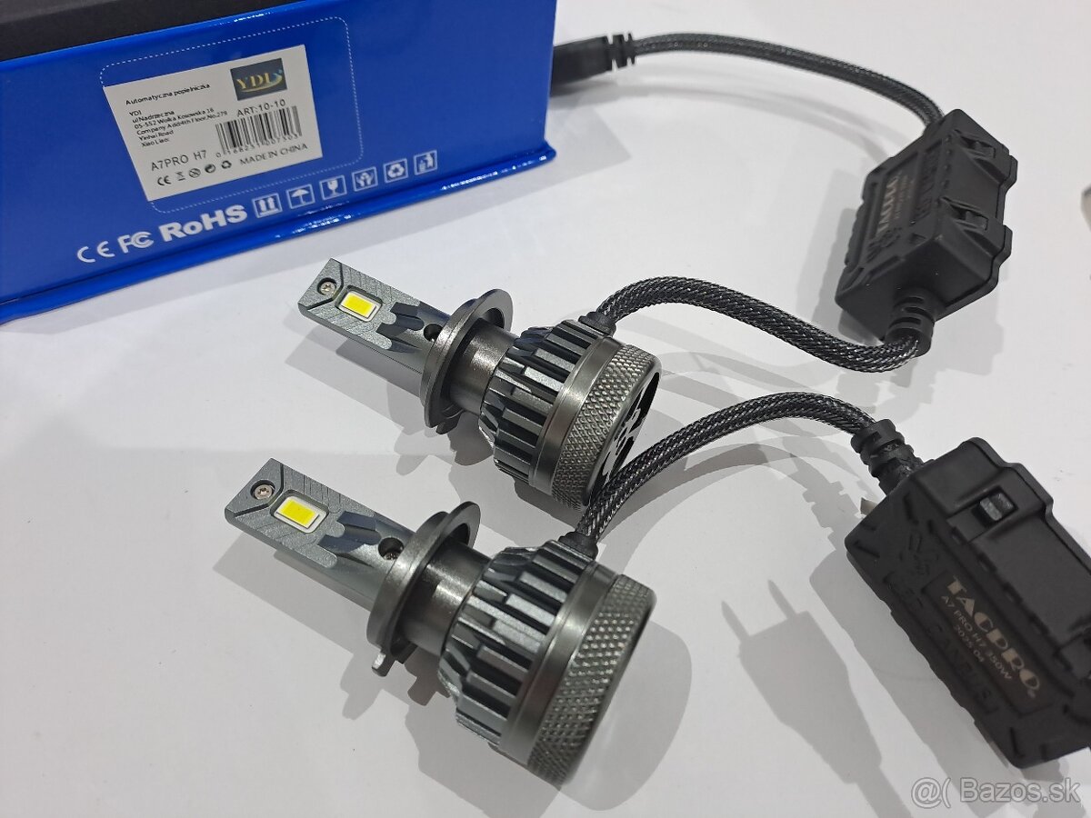 LED H7 - Extra silné žiarovky s CANBUS - 350W - 35000Lm - 4