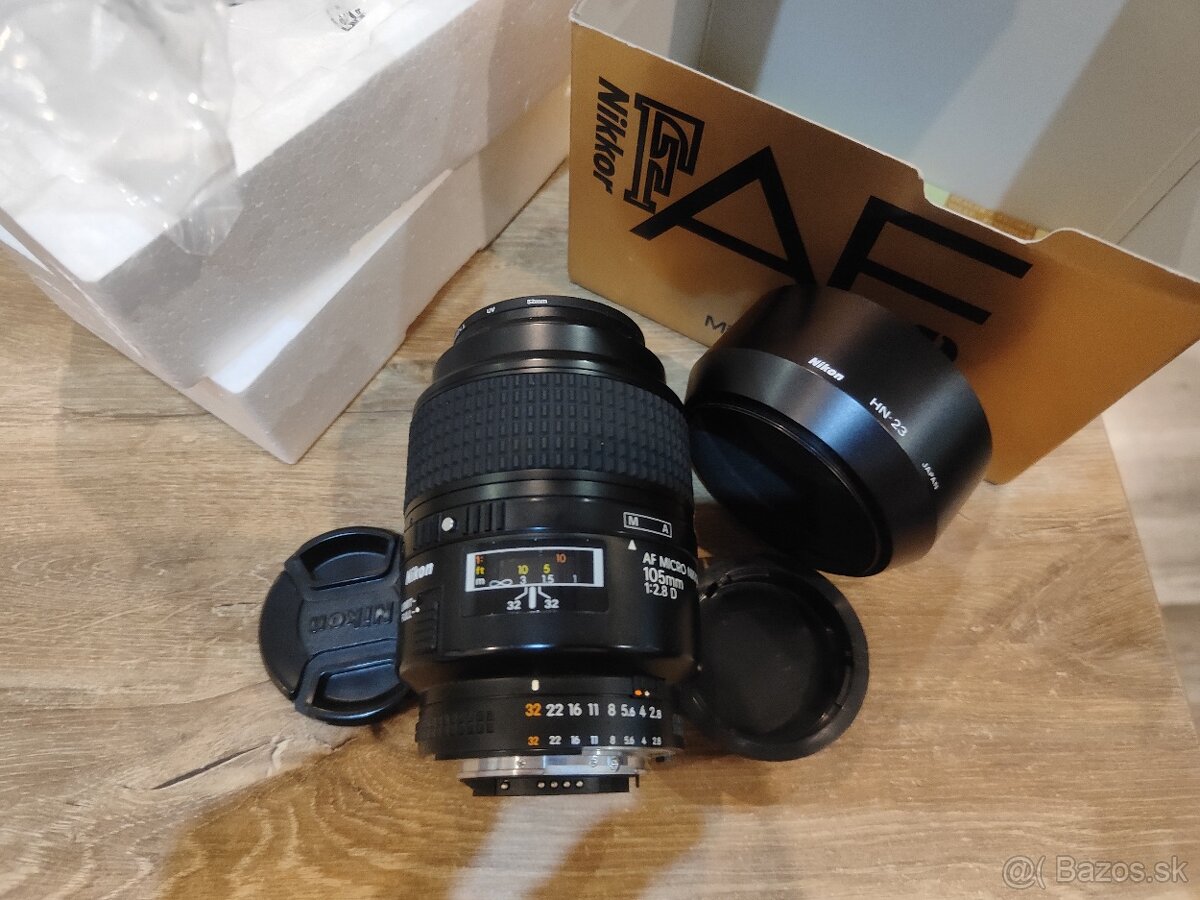 Nikkor Nikon 105 mm f/2,8 D FX AF MICRO 1:1 - 4