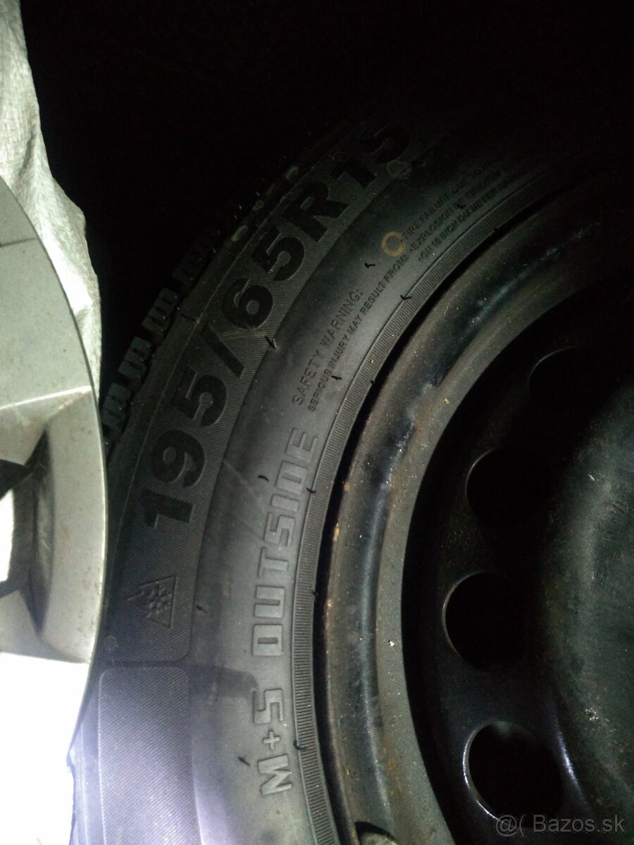 Zimné pneumatiky na diskoch 5x112r15 - 4