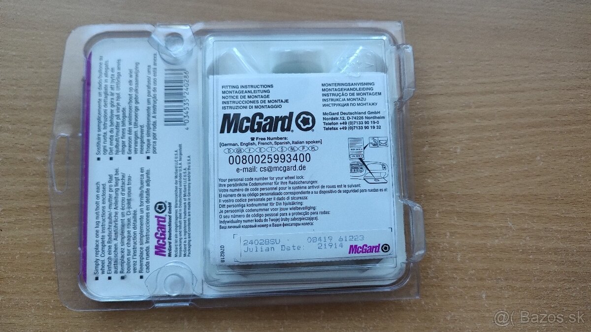 Bezpečnostné matice na kolesá. - 4