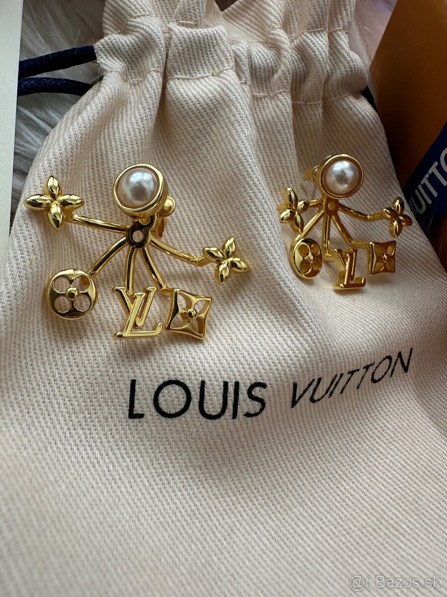 Nové nenosené náušnice Louis Vuitton - 4