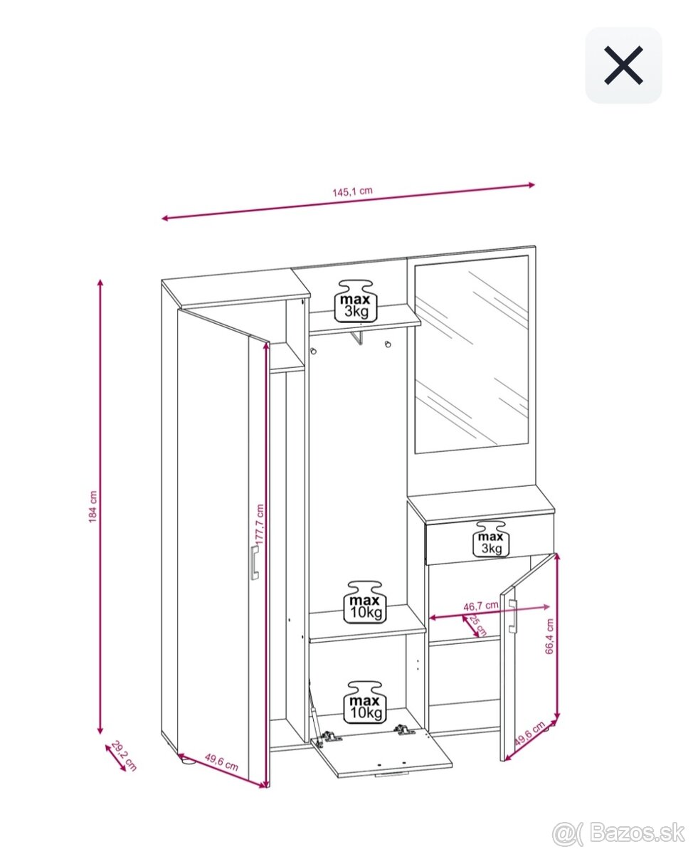 Predsieňový nábytok - 4
