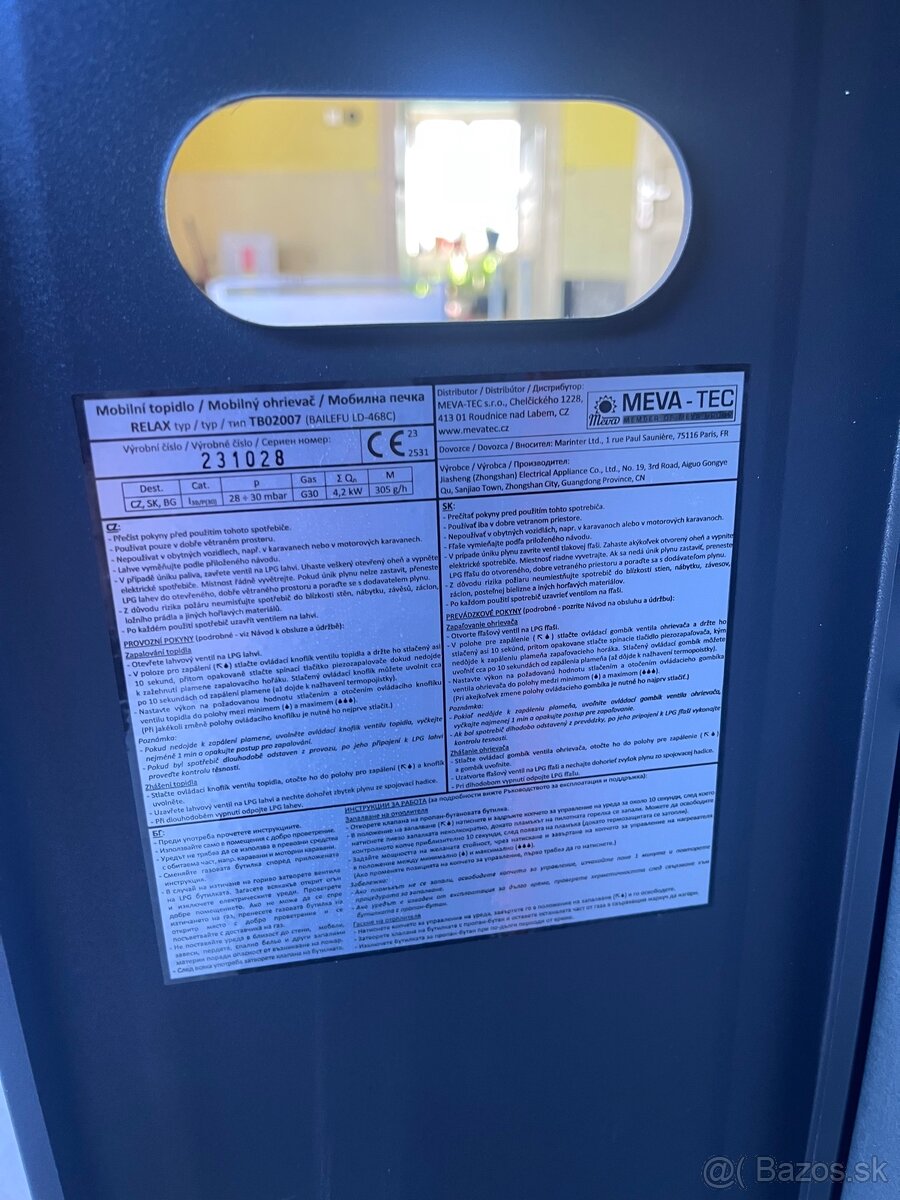 Plynové kachle Meva - 4