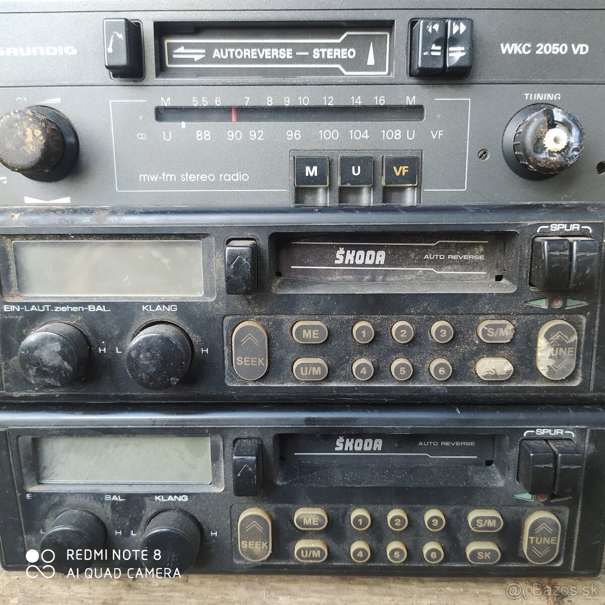 Auto přehrávače různé, autorádia, ruším sbirku - 4