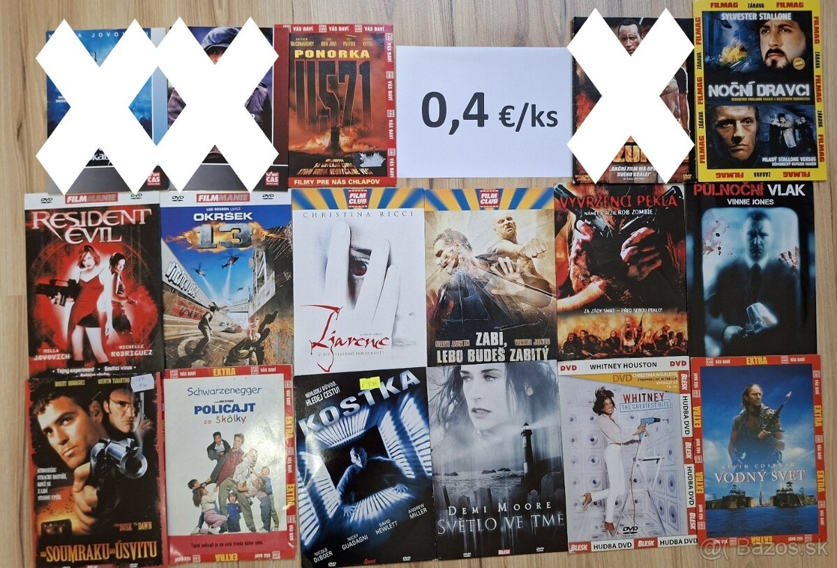 DVD filmy na predaj - 4