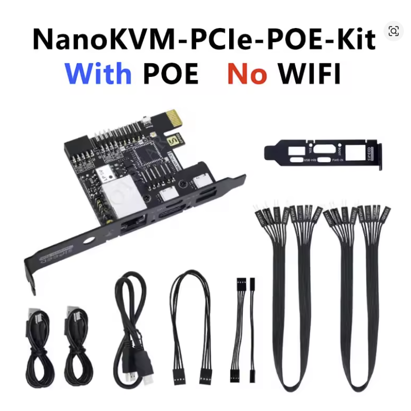 NanoKVM PCIe - PoE Kit - 4