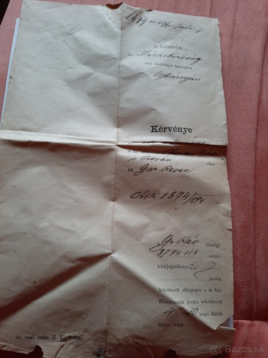 Staré dokumenty. - 4