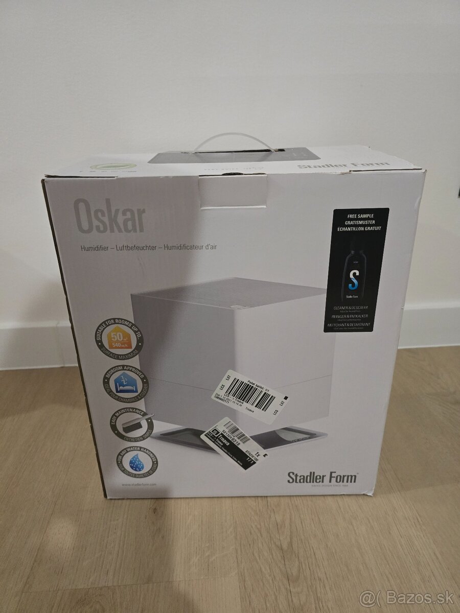 Predám zvlhčovač vzduchu Stadler Form Oskar - 4
