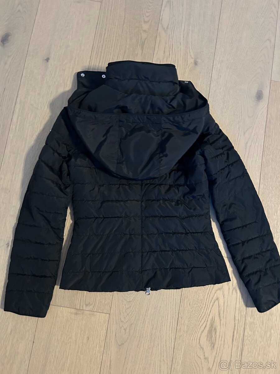 Armani jeans čierna bunda iT38 naša 34 , resp. XS čierna - 4