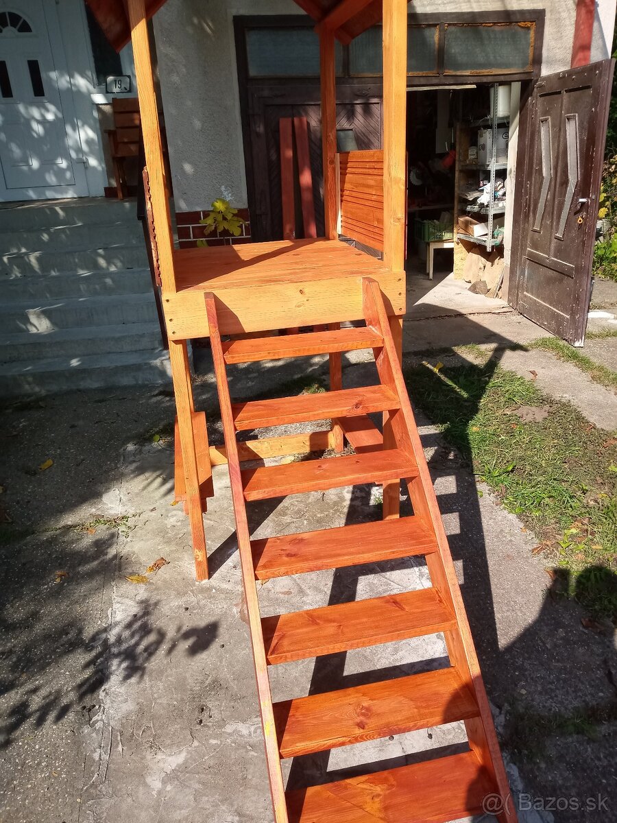 detský domček so šmýkačkou - 4