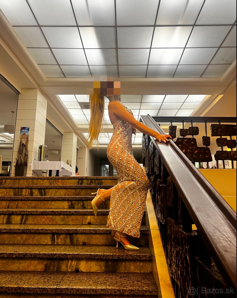 Spoločenské šaty na stužkovú / oslavu / svadbu - 4