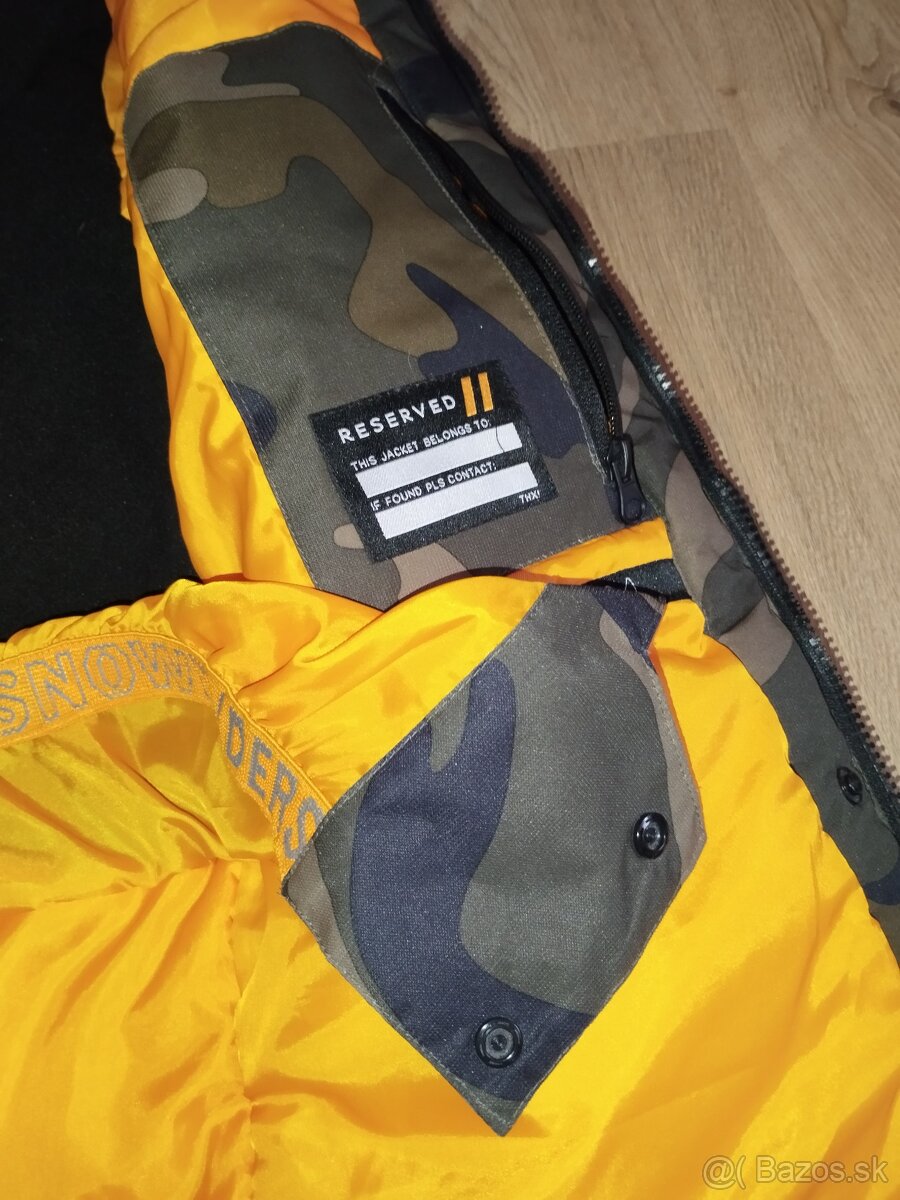 Chlapčenska bunda Reserved zimná 146 - 4