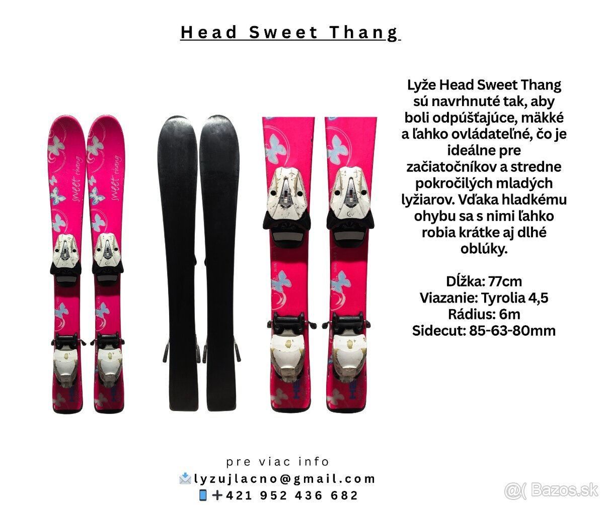 Detské lyže a lyžiarky - 4