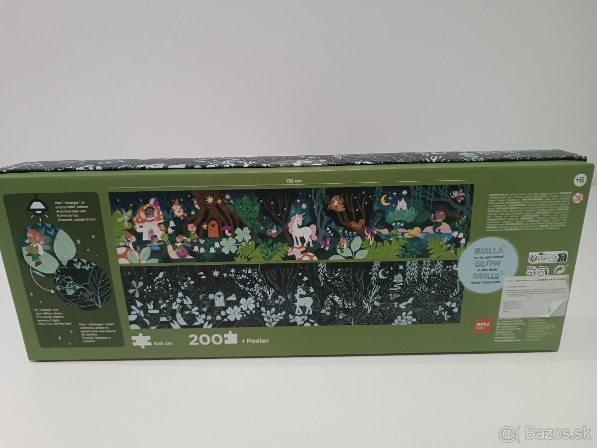 Puzzle svietiace v tme 200ks - 4