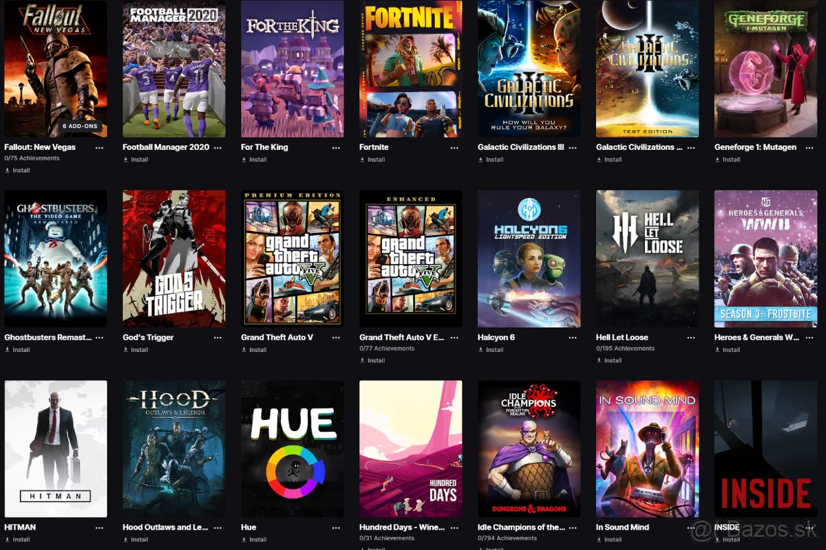 Epic Games účet 130+ hier - 4