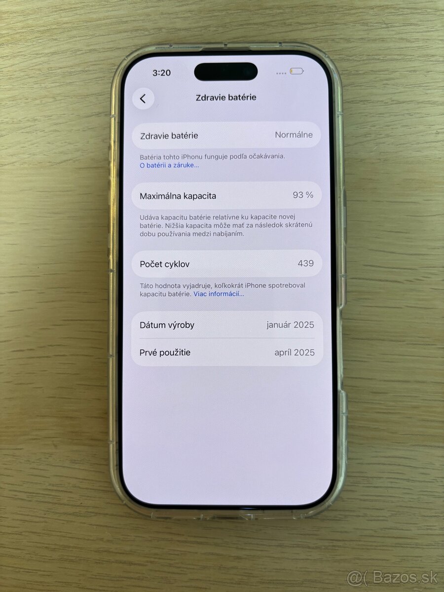 iPhone 16 Pro 128gb, Batéria 93% - 4