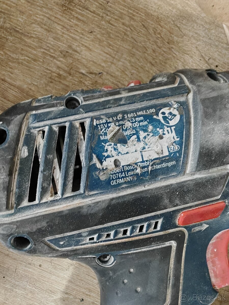 bosch aku vrtacka z priklepom 18v - 4