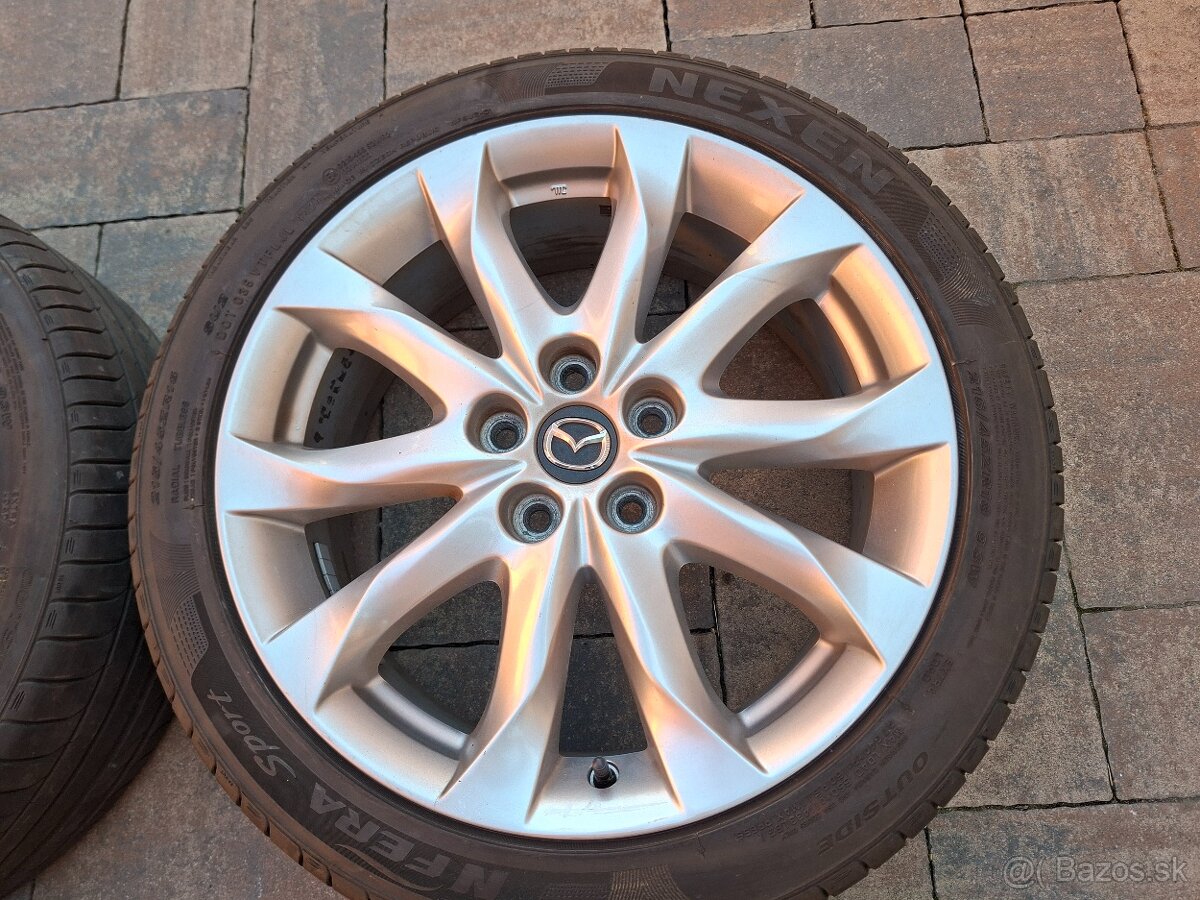 Predám hlinikové disky org.Mazda-R18 - 4
