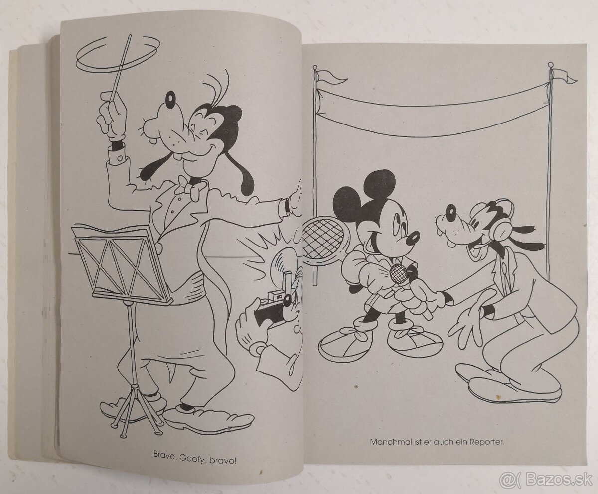 Retro Omaľovánka Hollywood Mickey (2) - 4