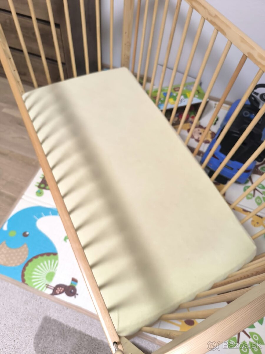 Detska postielka 60x120 s matracom - 4