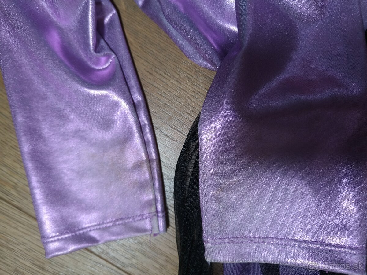 karnevalové šaty dievčenské , veľkosť odhadom 5-6 rokov - 4