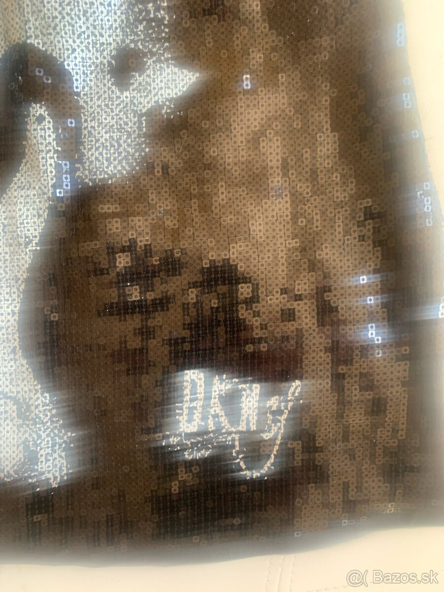 Detské šaty, flitrované, DKNY, 5 rokov, čierne - 4