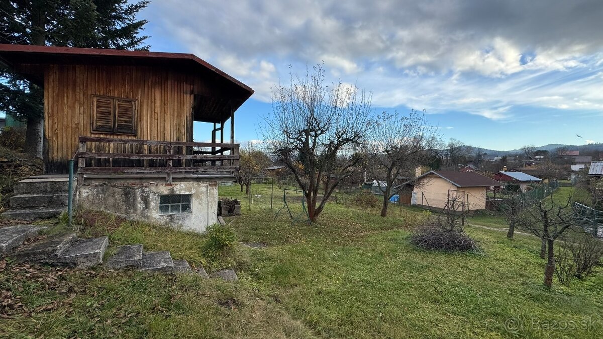 Záhradka s chatkou - sídlisko Tarča - 4