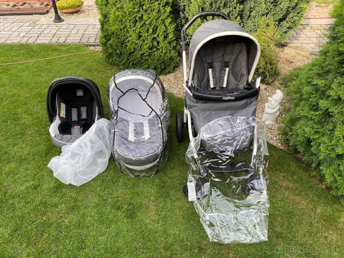 Trojkombinácia - kočík Peg Perego Book Plus S - 4