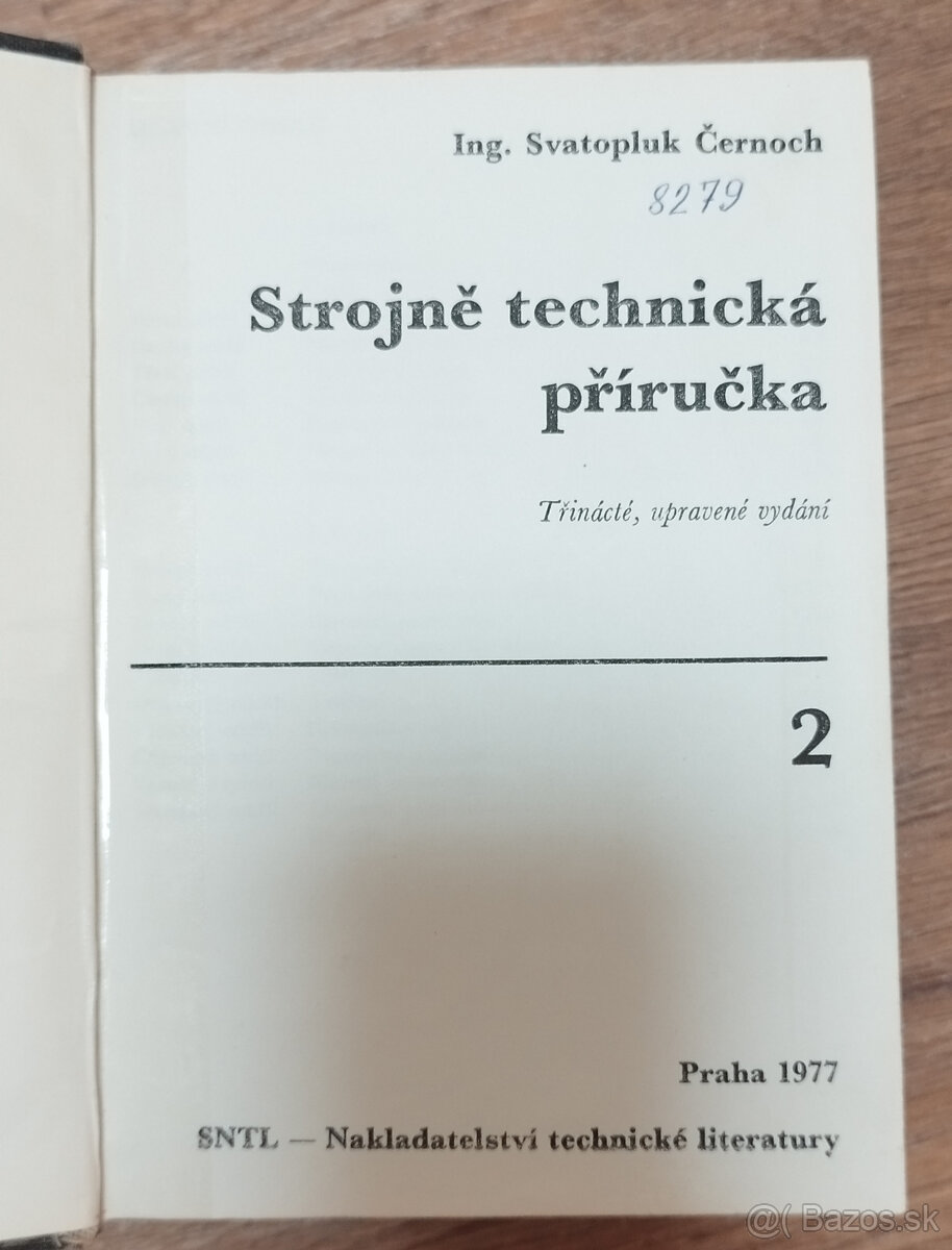 Predám Strojne technickú příručku od Černocha - 4
