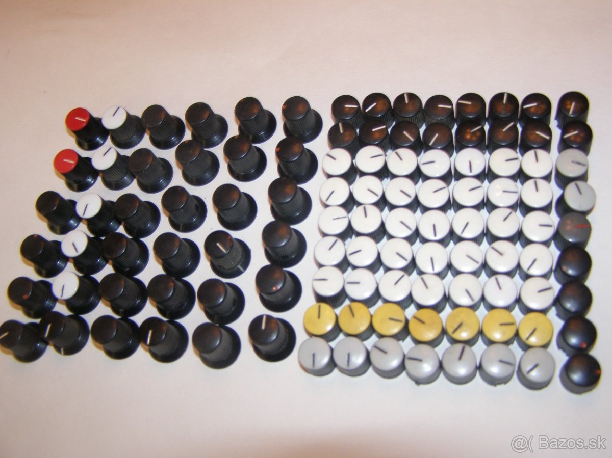 Chladiče na TO3,Gombíky/hmatníky/ na potenciometre - 4