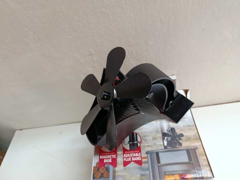 5 lopatkovy krbovy ventilator stove fan 40€ - 4