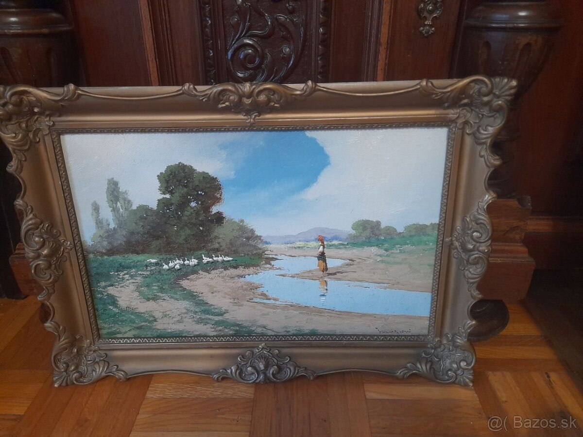 L.Neogrády-Obrazy ,olejomalby mensích rozmerov - 4