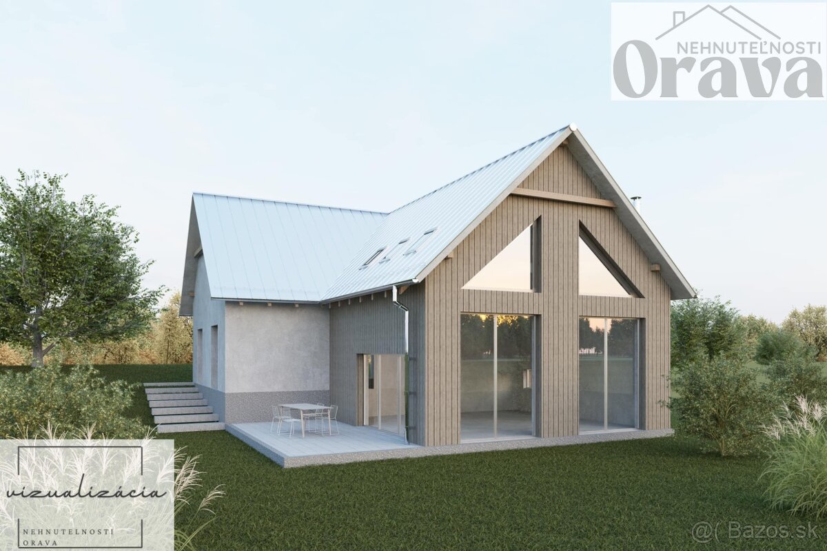 Ovčiarsko, obec pri Žiline – pozemok 562 m² s projektom RD - 4