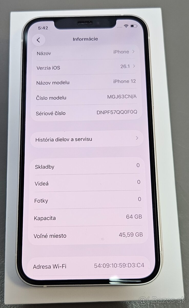 Apple Iphone 12 64GB White - 4