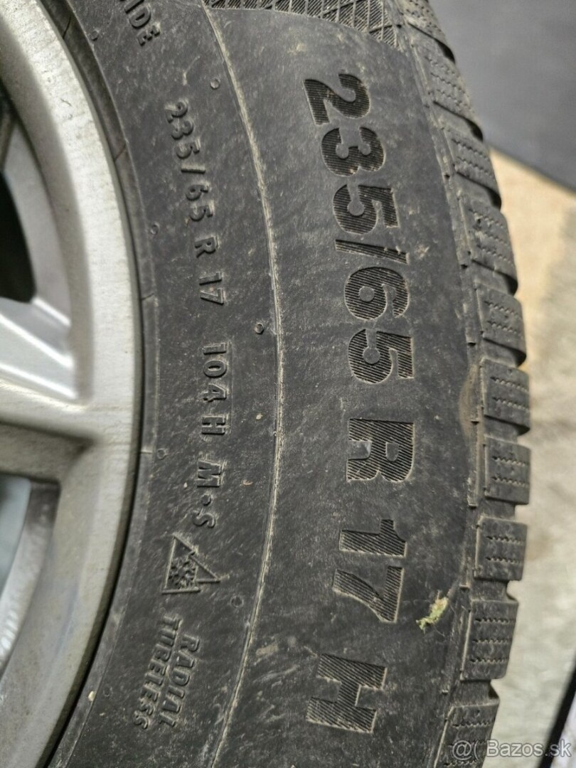 Zimná sada Audi Q5 17" 235/65 R17 - 4