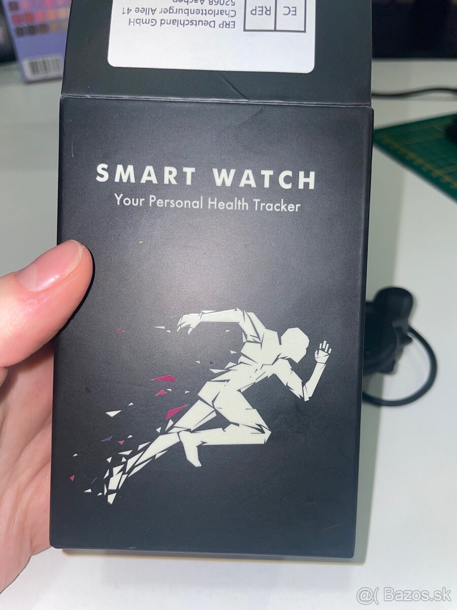 Smart watch strieborné hodinky - 4