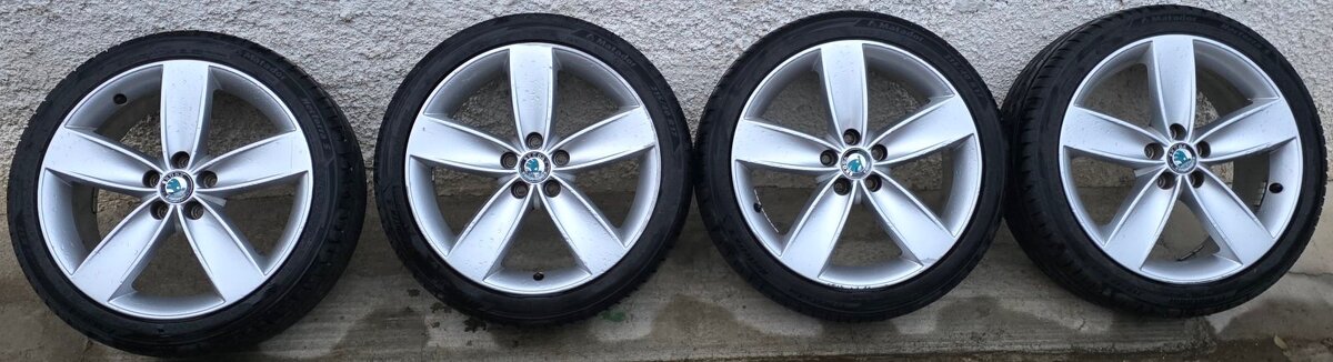 Letná sada kolies 5x100 R17 VW BOAVISTA - 4