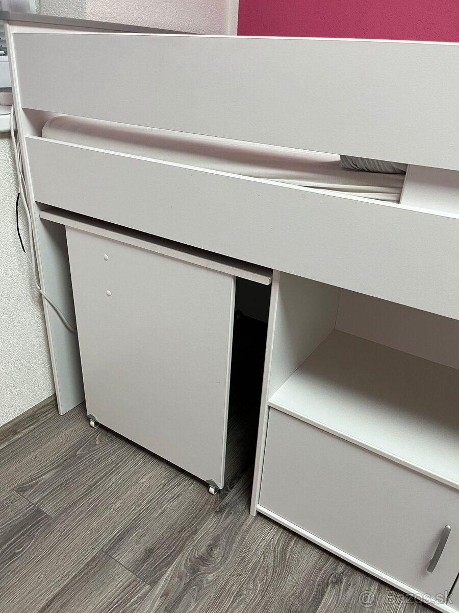 Detská vyvýšená posteľ - 4