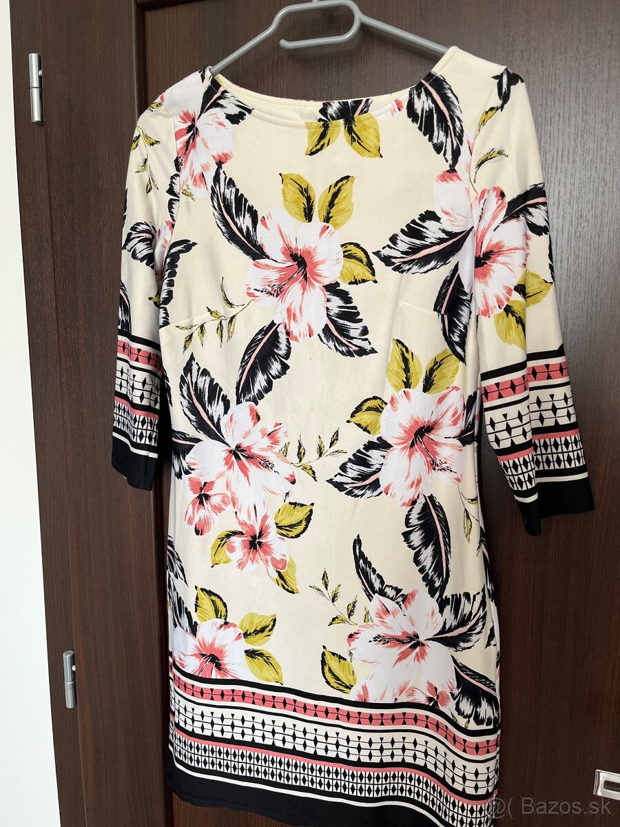 Primark damske kvetinove saty M - 4