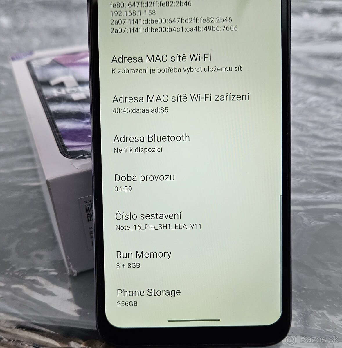 Mobilní telefon Ulefone Note 16 Pro / 16GB RAM / 256GB - 4